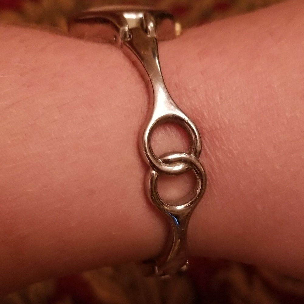VINTAGE NINE WEST SILVER WATER PROOF LADIES WATCH - Picture 8 of 14